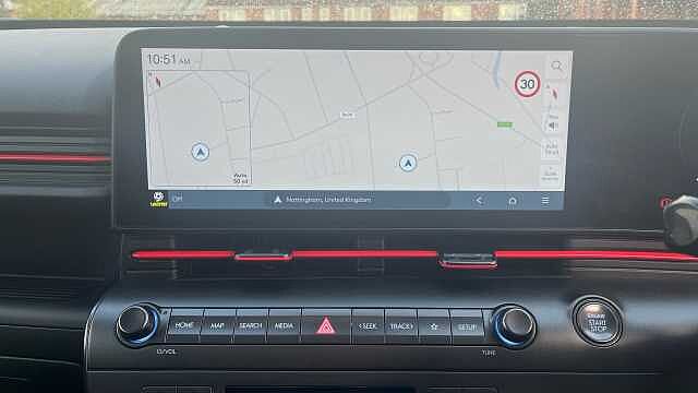 Hyundai KONA 1.6 Hybrid 129 N Line S 5dr DCT Hybrid Hatchback Black