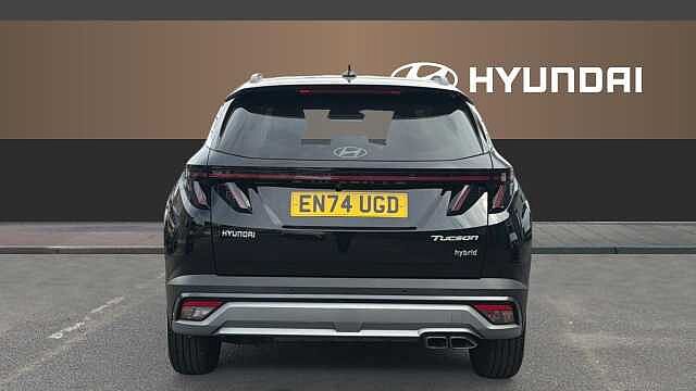 Hyundai TUCSON 1.6T Hybrid Advance 5dr Auto Hybrid Estate Black