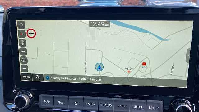 Hyundai KONA 1.6 GDi Hybrid Ultimate 5dr DCT Hybrid Hatchback Black