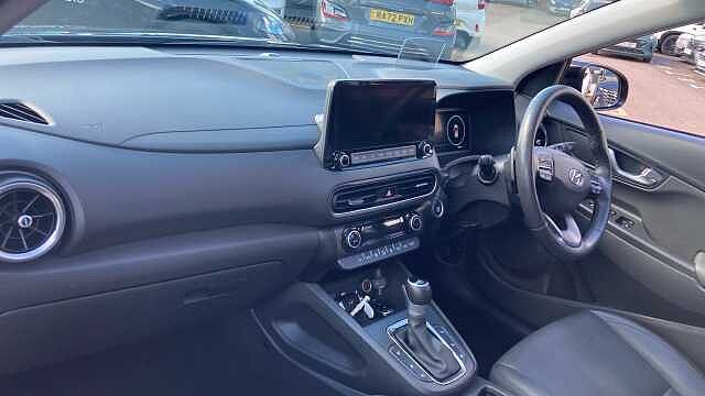 Hyundai KONA 1.6 GDi Hybrid Ultimate 5dr DCT Hybrid Hatchback Black
