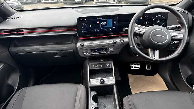Hyundai KONA 1.6 Hybrid 129 N Line 5dr DCT Hybrid Hatchback White