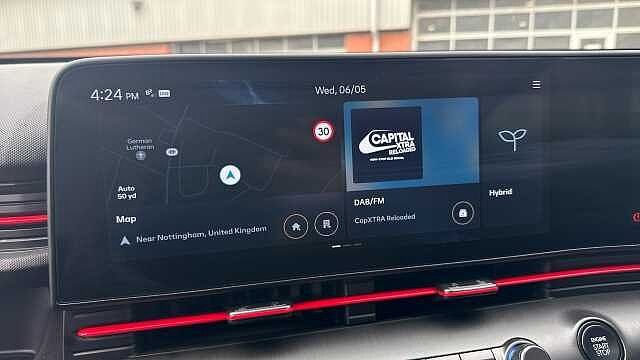 Hyundai KONA 1.6 Hybrid 129 N Line 5dr DCT Hybrid Hatchback White