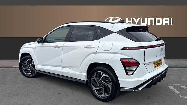 Hyundai KONA 1.6 Hybrid 129 N Line 5dr DCT Hybrid Hatchback White