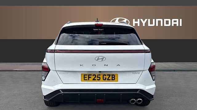 Hyundai KONA 1.6 Hybrid 129 N Line 5dr DCT Hybrid Hatchback White