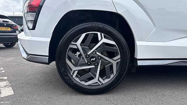 Hyundai KONA 1.6 Hybrid 129 N Line 5dr DCT Hybrid Hatchback White