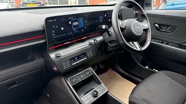 Hyundai KONA 1.6 Hybrid 129 N Line 5dr DCT Hybrid Hatchback White