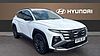 Hyundai TUCSON 1.6T 239 Hybrid Black Line 5dr Auto Hybrid Estate Serenity White - Pearl